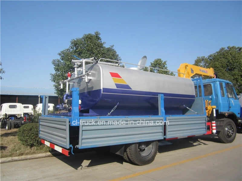 Chengli Brand Dongfeng Crane Truck with Water Tank