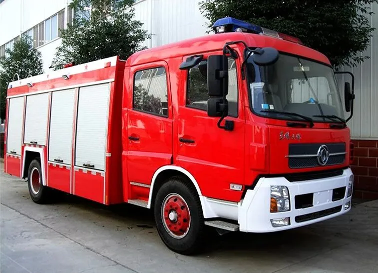 Dongfeng 4*2 7-9cbm Water and Foam Fire Fighting Truck