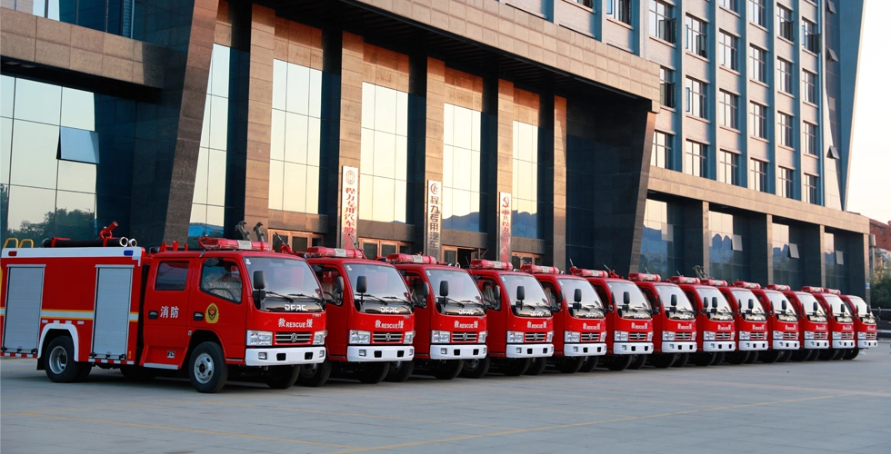 Dongfeng Kr 10000L 4X2 Water and Foam Fire Fighting Trucks